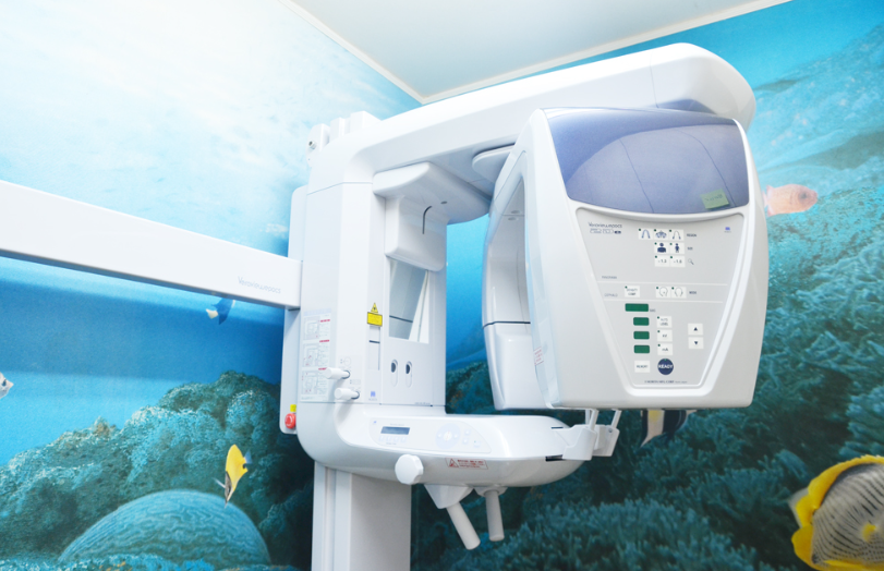 ①受付②診療室③レントゲン