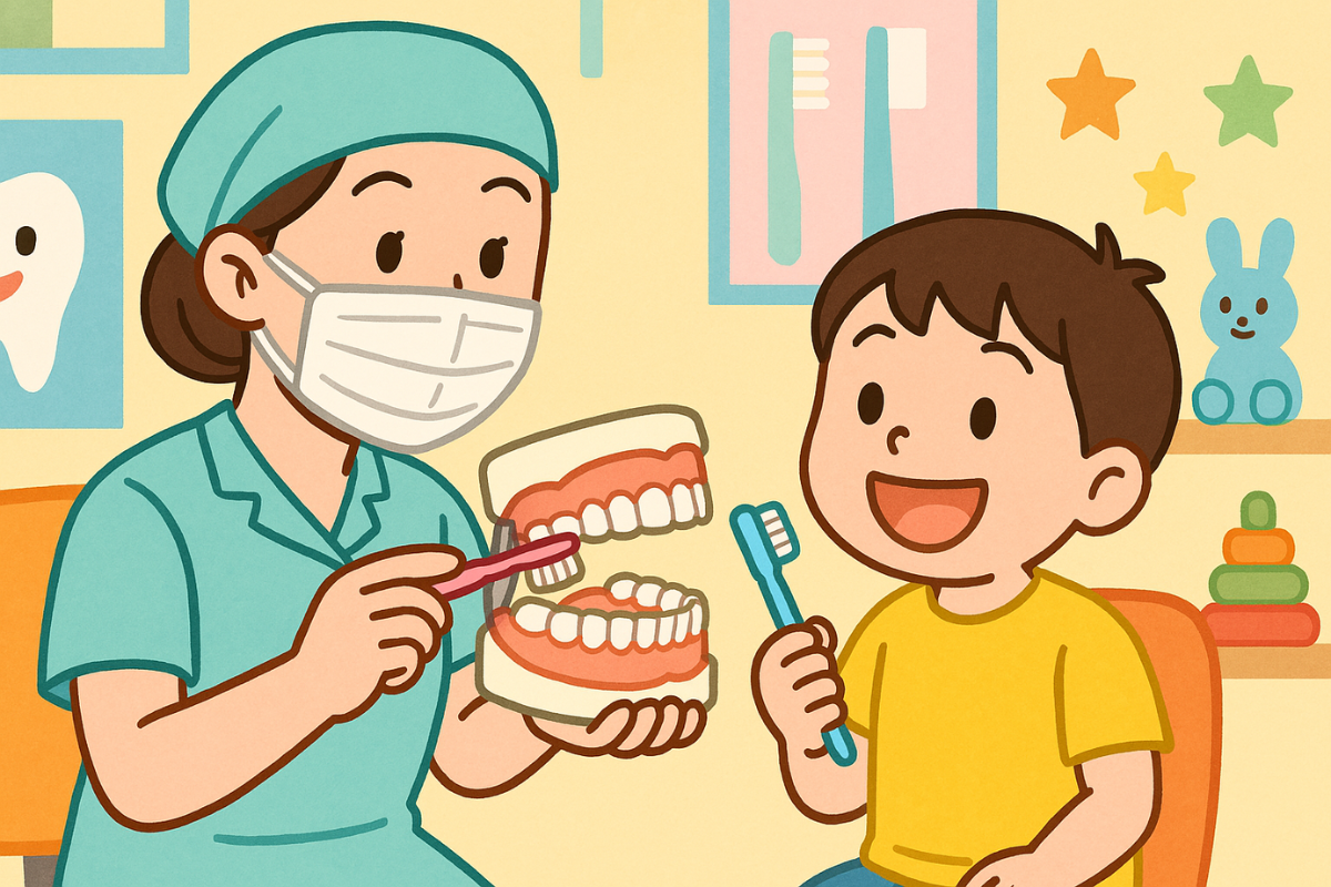 小児歯科-乳歯ケアは一生ものの土台！