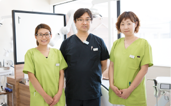 ベテラン歯科衛生士と院長