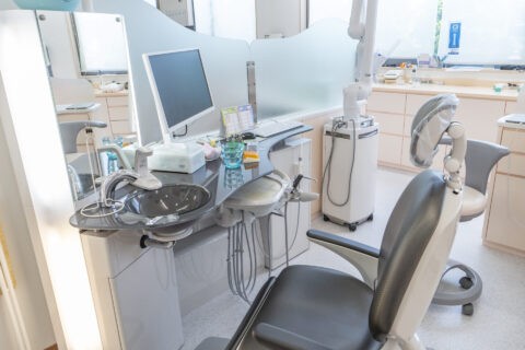衛生管理が徹底されている院内で治療が受けられます