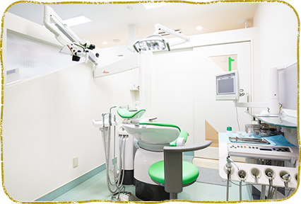 医院外観・診療室・医院周辺地図