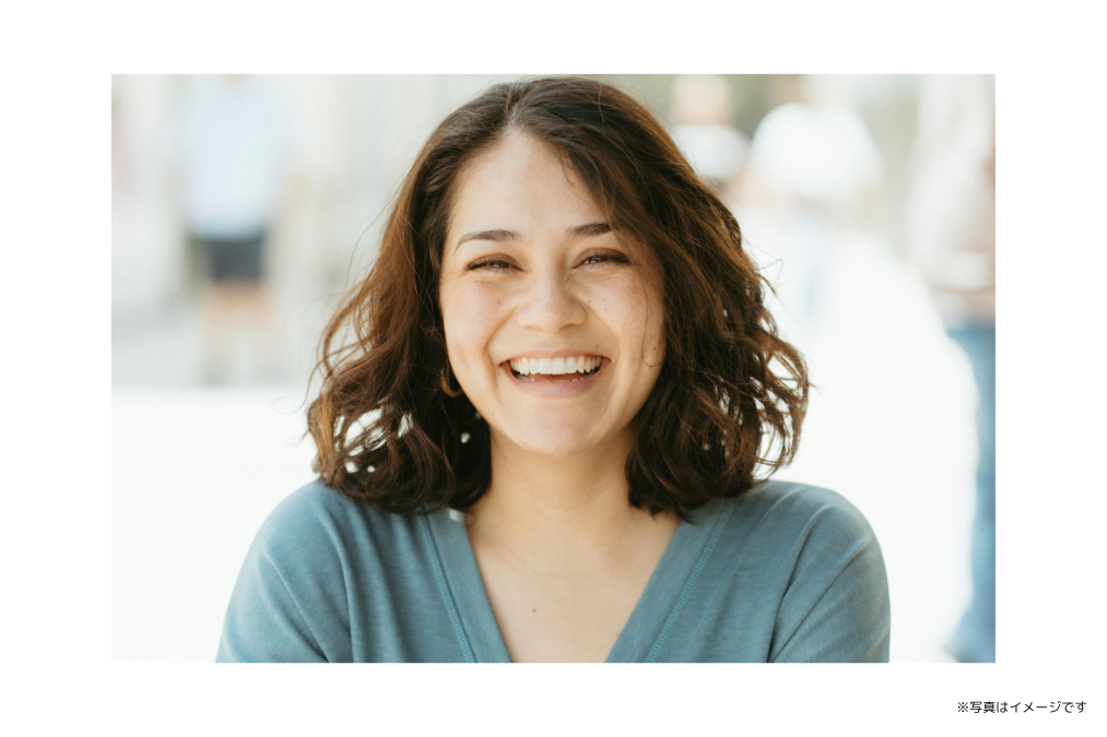 口元やかみ合わせのバランスを整え一人ひとりの笑顔を引き出します