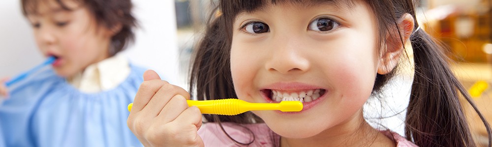 お子様のペースに合わせた診療を心がけています
