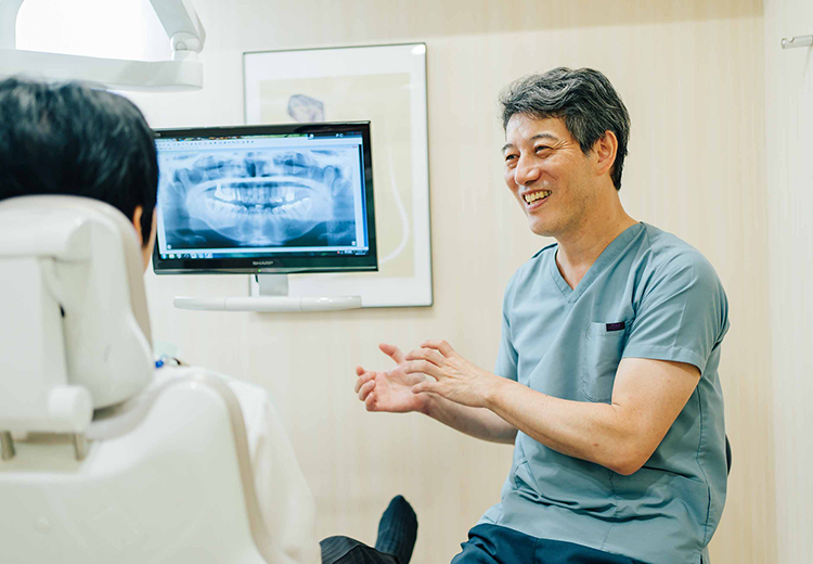 患者様の日常と将来までを考えた治療