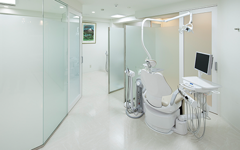 ①受付②待合室③診察室