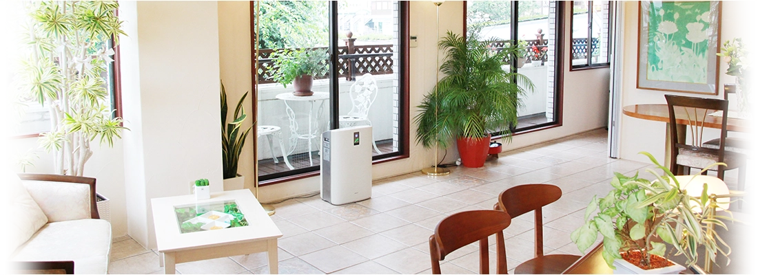 ①②待合室 ③診療室