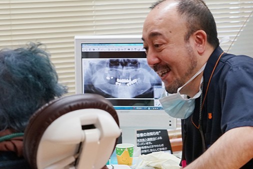 患者様が何かを得て帰ることができる場所にしていきたいと考えています