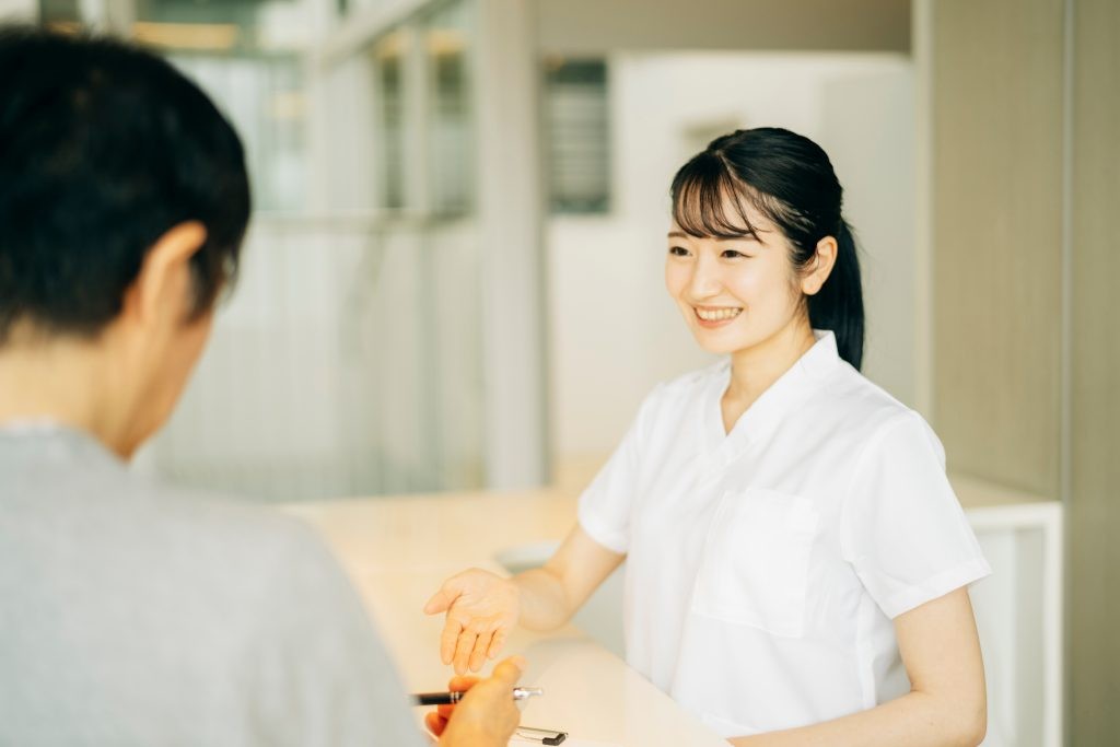周囲の目を気にせず相談できます