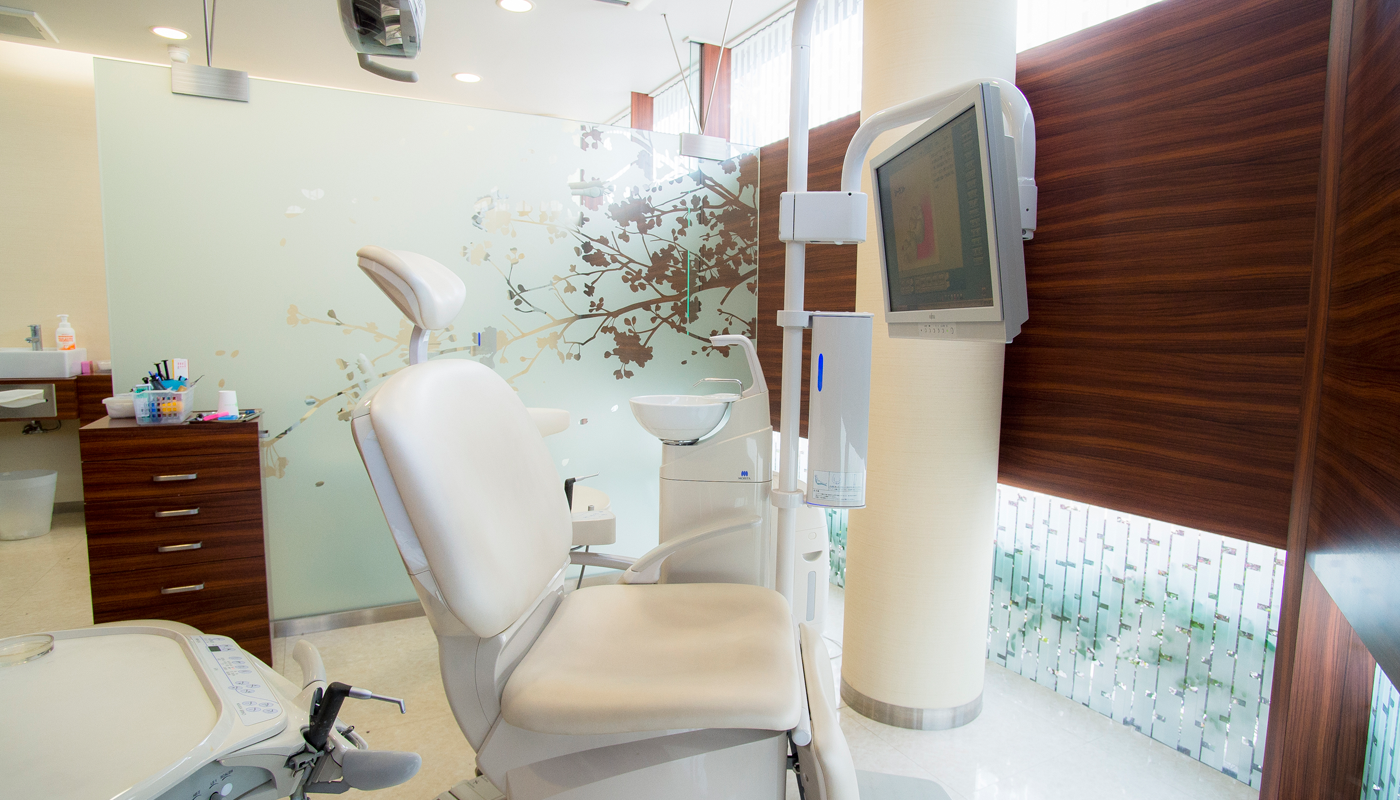 清潔で明るい診療室