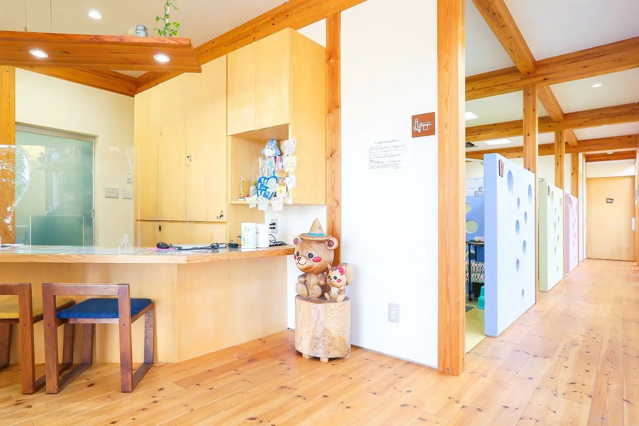 受付と診療ブース