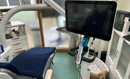 ①診療室　②治療ユニット　③レントゲン