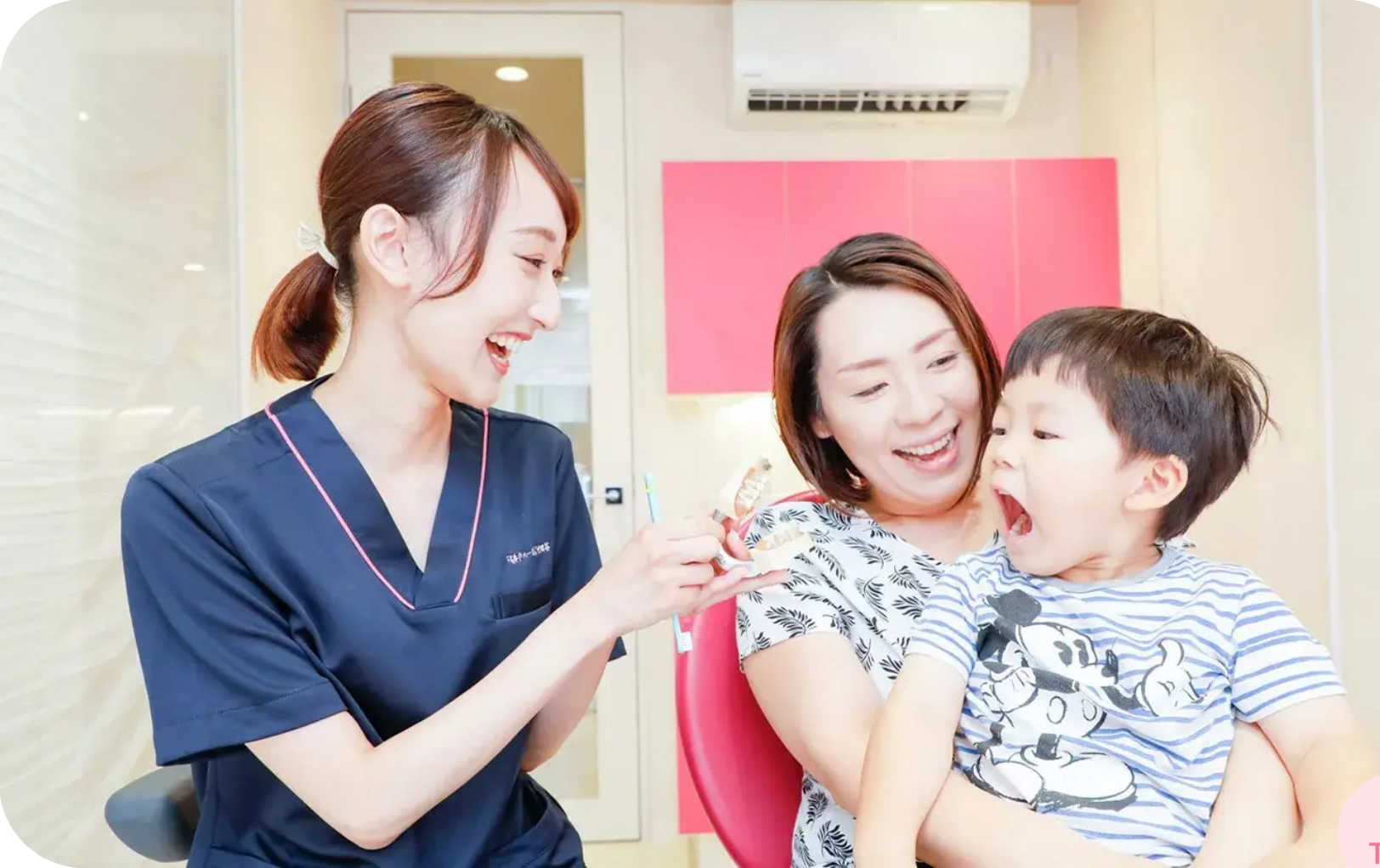 子育て経験もある優しい女性ドクターが在籍