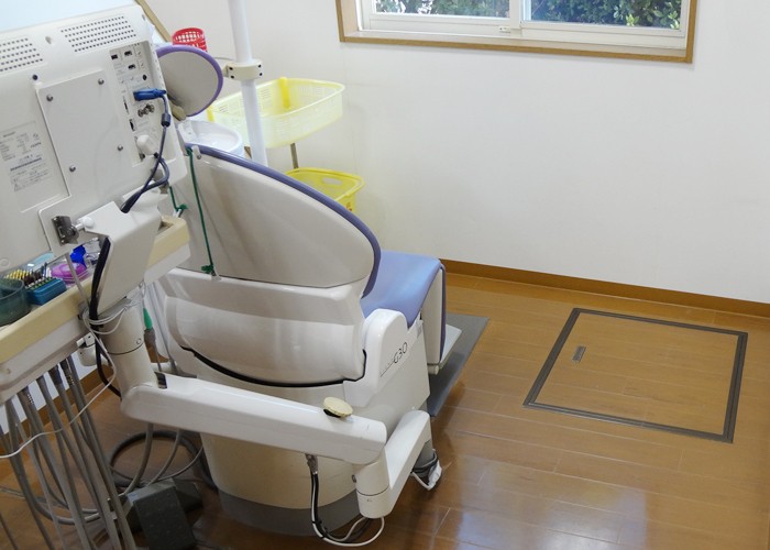 ①外観②受付③診療室