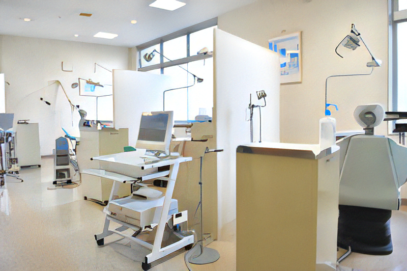 プライバシーに配慮した診療室