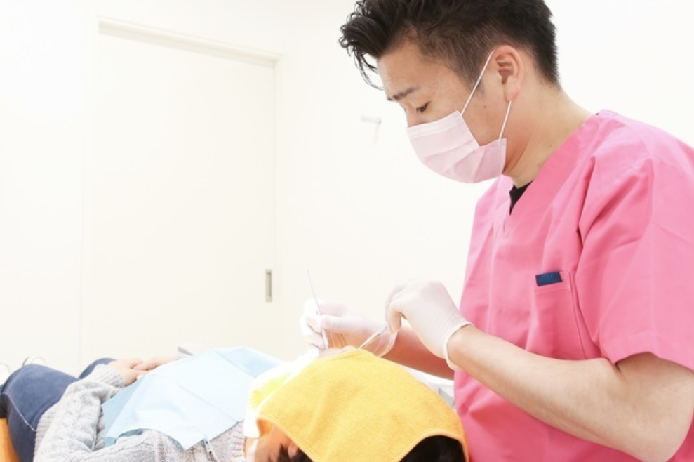 無痛治療の様子