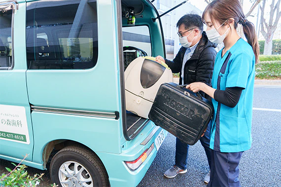 通院が困難な方はご相談ください
