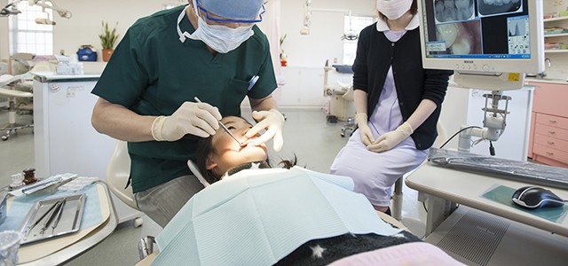 「痛みの少ない治療」「予防」に力をいれています