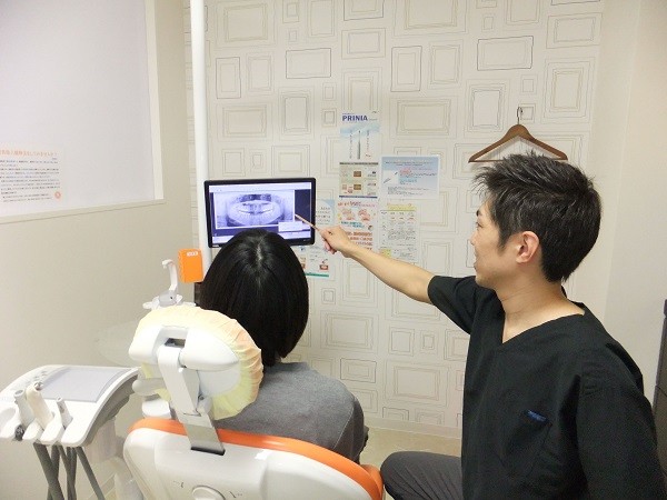 やさしい診療を心がけています