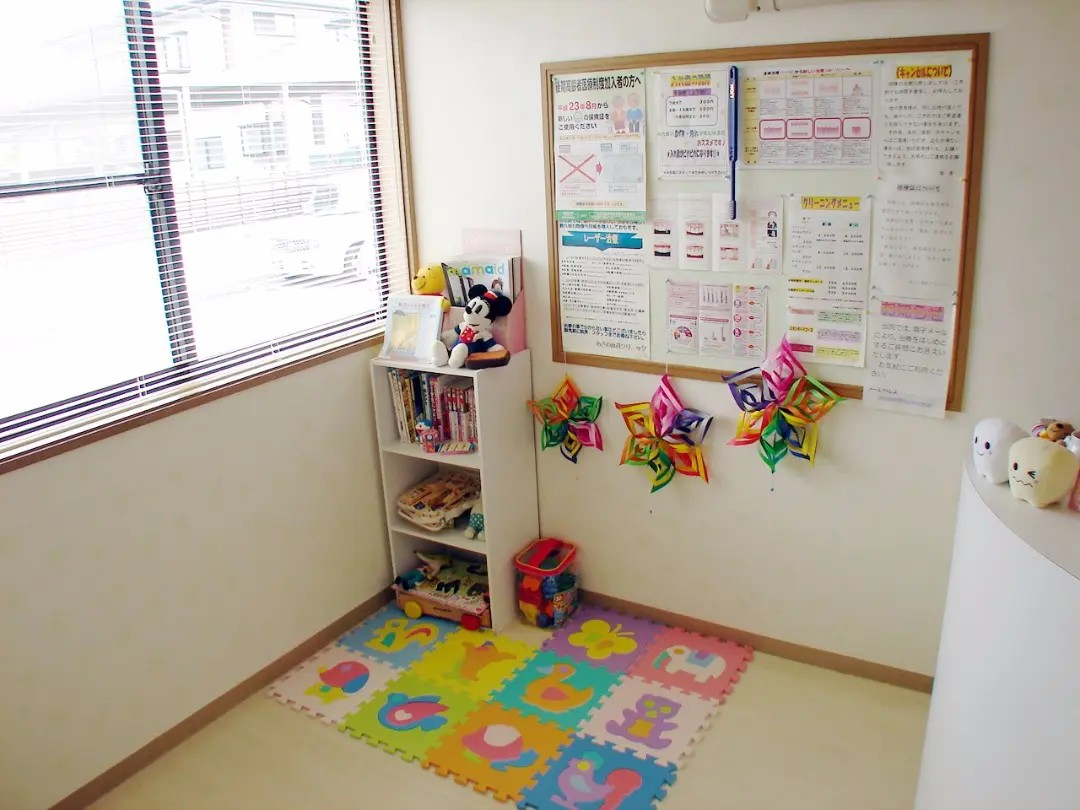 お子様連れでも安心のキッズスペース完備