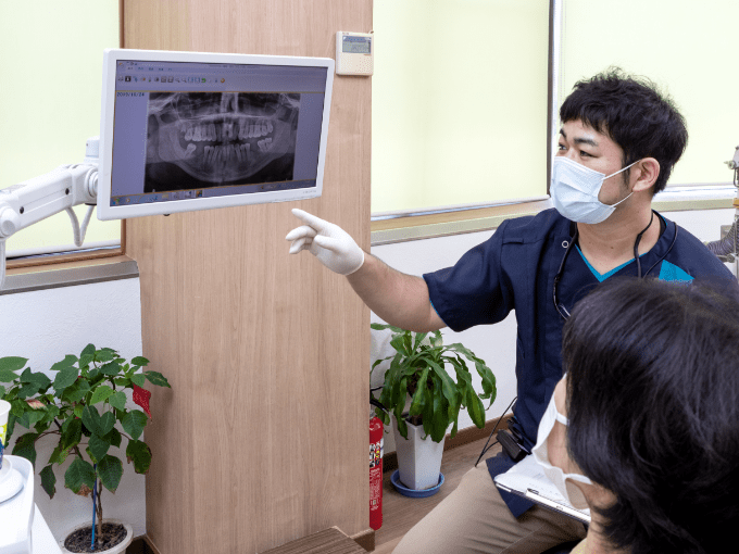 患者様と同じ目線に立ち丁寧な対話を大切にしています