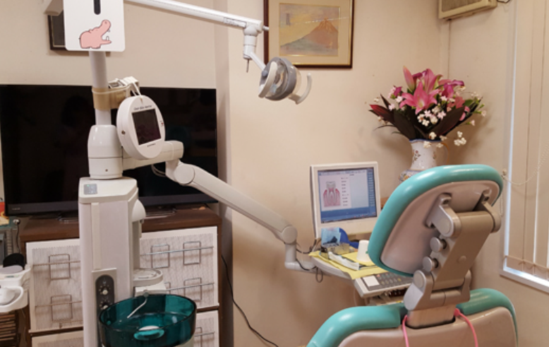 ①診療室②診療室③治療風景