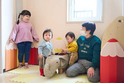 お子様が楽しめるように環境を整えています