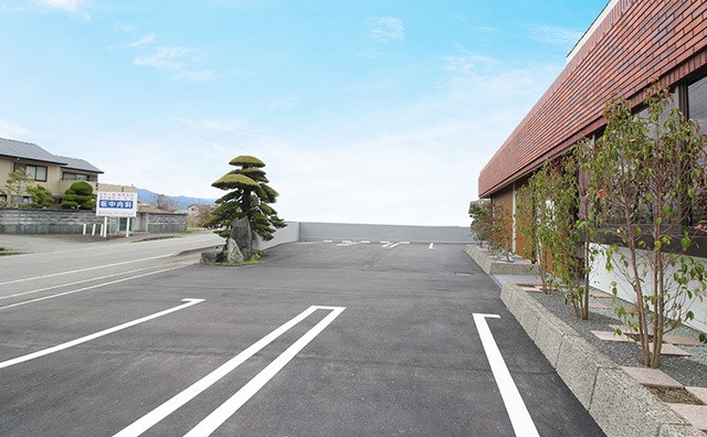 駐車場を完備しています