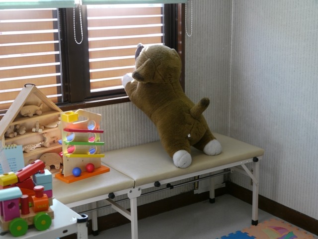 キッズコーナーにてお子様が退屈せず過ごせます