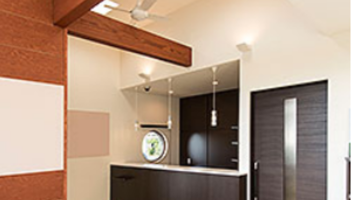 ①受付　②キッズスペース　③診療室