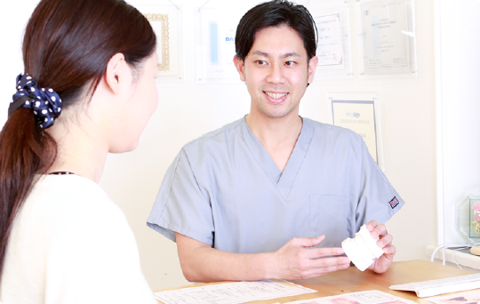 長期的に安定した歯並びと健康な口元のサポートに努めています