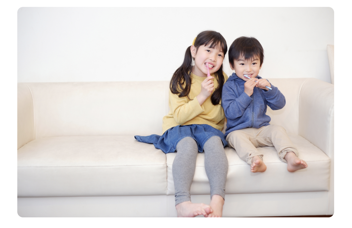 お子様の成長に合わせたケアを提供し、健やかなお口の環境を整えるお手伝いをしています