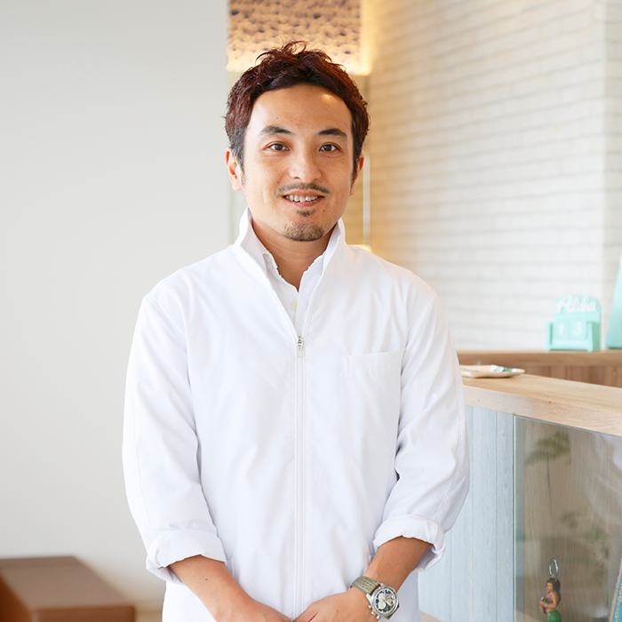 ①待合室 ②受付 ③院長