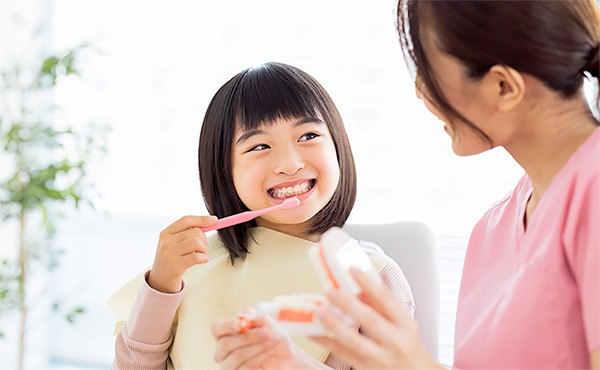 小さな頃からの予防が大切です