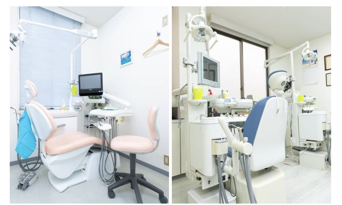 ①“安心して気軽に通える”歯科医院を目指しています ②③院内の様子