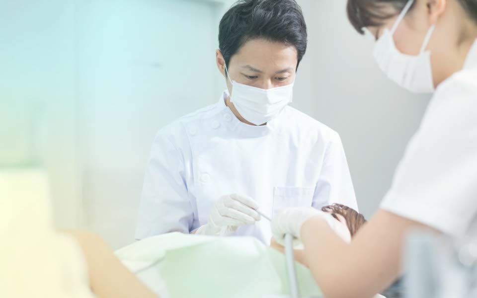 ①治療の様子　②治療の様子　③治療の様子