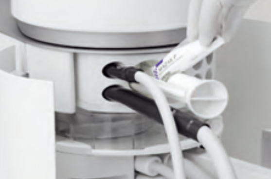 ①診察台　②歯科用CT　③クリーンシステム