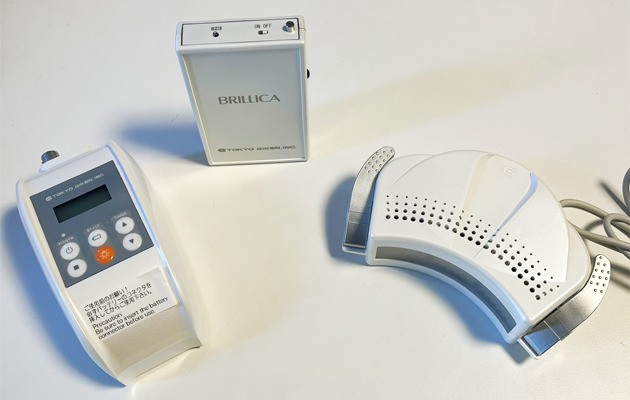 最新のBRILLICAというホワイトニング機器を導入しています