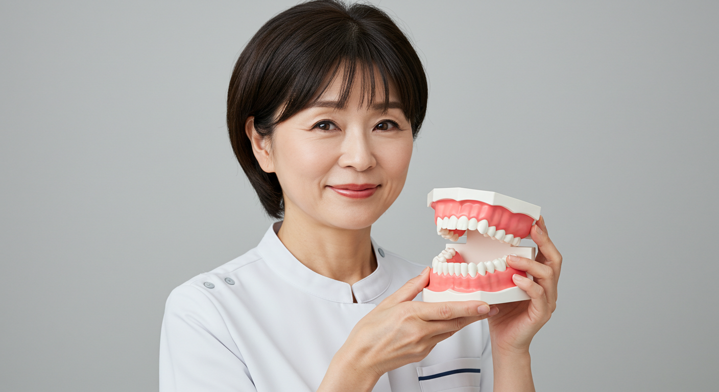 痛みなく進む歯周病に注意