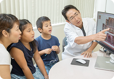 幼児から小学生を対象にした矯正