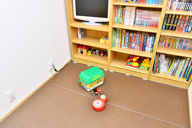 お子様が楽しめるよう配慮がされています