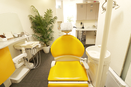 ①入口②待合スペース③治療室