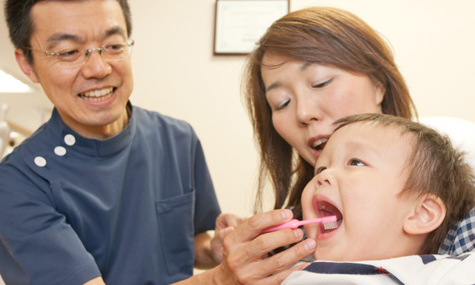 お子様も安心して治療を受けられます