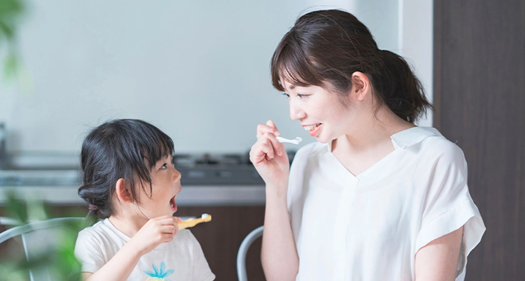 乳歯の頃から歯の健康を意識することが大切です