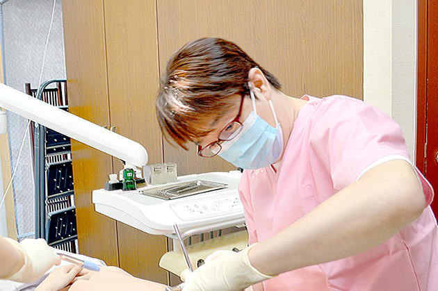 できるだけ歯と神経を保存する