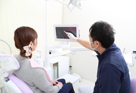 噛み合わせをチェックします