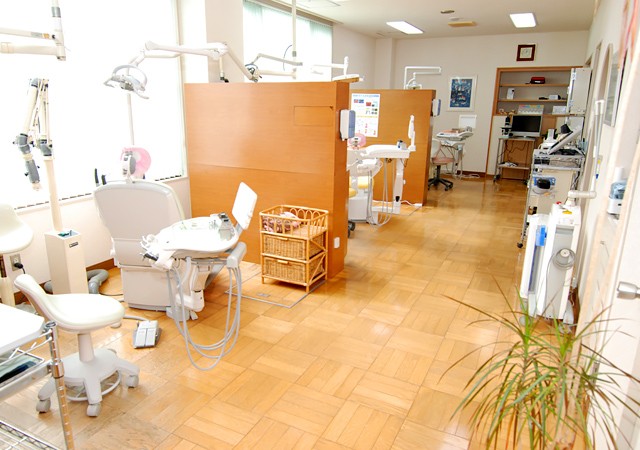 落ち着いた雰囲気の診療室