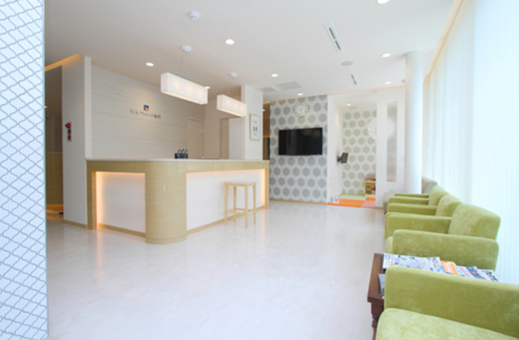 ①待合室　②診療室　③治療器具※写真はイメージです。