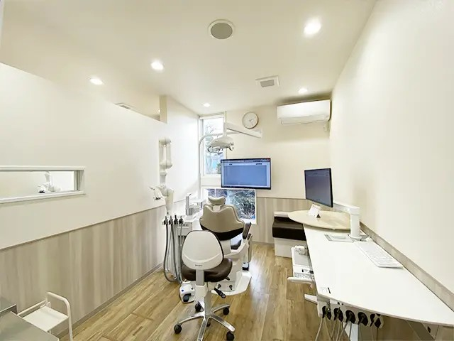 半個室の診療室