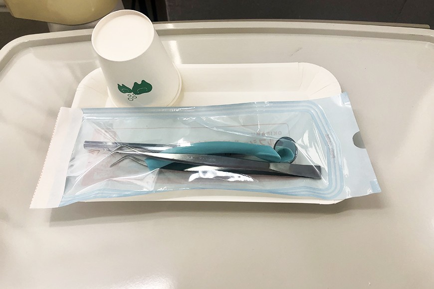 ①受付・待合室 ②診療室 ③徹底した感染対策