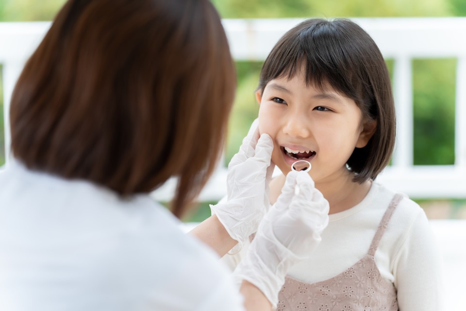歯並びの相談も受け付けています